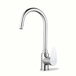 Load image into Gallery viewer, Spectra Single Lever Deck-mount Kitchen Sink Mixer Tap with Swivel Spout (18 Inches) - by Specule