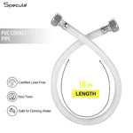 Load image into Gallery viewer, PVC Connection Pipe For Geyser (18 Inches) (Pack of 2) - by Specule