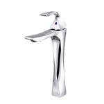 Load image into Gallery viewer, Premium twisted geometric basin tap single lever mixer tall body design