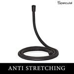 Load image into Gallery viewer, Stainless Steel Black Flexible Shower Hose Pipe (1 Meter) - by Specule