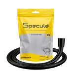 Load image into Gallery viewer, Stainless Steel Black Flexible Shower Hose Pipe (1 Meter) - by Specule
