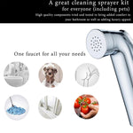 Load image into Gallery viewer, Sleek Chrome Health Faucet with Dual Flow and 1 Meter 304-Grade SS Hose & Hook