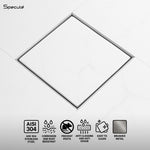 Load image into Gallery viewer, Tile Insert Shower Drain Channel (5 x 5 Inches) with Cockroach Trap (304 Grade) - By Specule