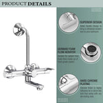 Load image into Gallery viewer, Candy Wall Mixer Brass Faucet with L Bend – by Specule Specule