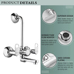 Load image into Gallery viewer, Ornamix Wall Mixer Brass Faucet with L Bend – by Specule Specule