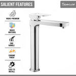 Load image into Gallery viewer, Alive Single Lever Deck-mount Tall Body Wash Basin Single Lever Mixer Tap - by Specule