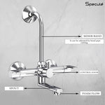 Load image into Gallery viewer, Candy Wall Mixer Brass Faucet with L Bend – by Specule Specule