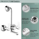 Load image into Gallery viewer, Nyra Wall Mixer Brass Faucet with L Bend – by Specule Specule
