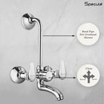 Load image into Gallery viewer, Softy Wall Mixer Brass Faucet with L Bend – by Specule Specule