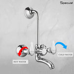 Load image into Gallery viewer, Softy Wall Mixer Brass Faucet with L Bend – by Specule Specule