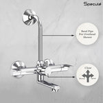 Load image into Gallery viewer, Candy Wall Mixer Brass Faucet with L Bend – by Specule Specule
