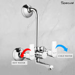 Load image into Gallery viewer, Nyra Wall Mixer Brass Faucet with L Bend – by Specule Specule
