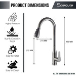 Load image into Gallery viewer, Nexa Dual Flow Pull-out Kitchen Table Mount Mixer Faucet - by Specule