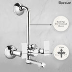 Load image into Gallery viewer, Lyric Wall Mixer Brass Faucet with L Bend – by Specule Specule