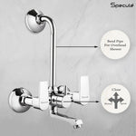 Load image into Gallery viewer, Nyra Wall Mixer Brass Faucet with L Bend – by Specule Specule