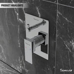 Load image into Gallery viewer, Cubix Concealed Body 46mm High Flow Diverter With Exposed Part Kit (Complete Set) – by Specule specules