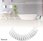 Load image into Gallery viewer, White Spring Shower Hose (2 meter) - by Specule