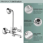 Load image into Gallery viewer, Angel Wall Mixer Brass Faucet with L Bend – by Specule specules