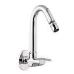 Load image into Gallery viewer, Candy Sink cock Round Swivel Spout Brass (12 inches)- by Specule