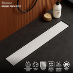 Load image into Gallery viewer, Tile Insert Shower Drain Channel (24 x 5 Inches) with Cockroach Trap (304 Grade) - by Specule