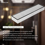 Load image into Gallery viewer, Tile Insert Shower Drain Channel (24 x 3 Inches) with Cockroach Trap (304 Grade) - by Specule