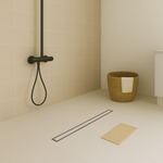Load image into Gallery viewer, Tile Insert Shower Drain Channel (40 x 2 Inches) with Cockroach Trap (304 Grade) - by Specule