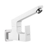 Load image into Gallery viewer, Cubix Sink cock Round Swivel Spout Brass - by Specule