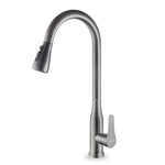 Load image into Gallery viewer, 360 degree swivel kitchen sink mixer tap with single lever handle