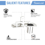 Load image into Gallery viewer, Creta Stainless Steel Soap Dish With Tumbler Holder (Chrome) – by Specule