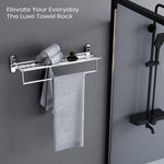 Load image into Gallery viewer, Round Foldable Stainless Steel Towel Rack (18 Inches) - by Specule specules