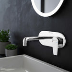 Load image into Gallery viewer, Nyra Single Lever Wall-mount Wash Basin Mixer Tap (Complete Set) - by Specule