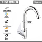 Load image into Gallery viewer, Spectra Swan Neck with Round Swivel Spout Brass (12 inches)- by Specule