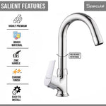 Load image into Gallery viewer, Nyra Swan Neck with Round Swivel Spout Brass (12 inches)- by Specule