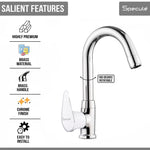 Load image into Gallery viewer, Softy Swan Neck with Round Swivel Spout Brass (12 inches)- by Specule