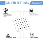 Load image into Gallery viewer, Coller Stainless Steel Overhead Shower (6 x 6 inches) – by Specule