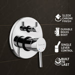 Load image into Gallery viewer, Flora Concealed Body High Flow Diverter With Exposed Part Kit (Complete Set) – by Specule specules