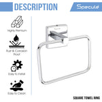 Load image into Gallery viewer, Square Stainless Steel Napkin Ring – by Specule