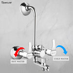 Load image into Gallery viewer, Topaz 3-in-1 Wall Mixer Tap – by Specule