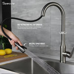 Load image into Gallery viewer, Nexa Dual Flow Pull-out Kitchen Table Mount Mixer Faucet - by Specule