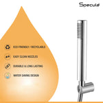 Load image into Gallery viewer, Sleek ABS Hand Shower with 1.5 Meter 304-grade SS Hose & Hook