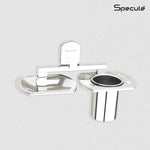 Load image into Gallery viewer, Creta Stainless Steel Soap Dish With Tumbler Holder (Chrome) – by Specule