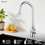Load image into Gallery viewer, Spectra Single Lever Deck-mount Kitchen Sink Mixer Tap with Swivel Spout (18 Inches) - by Specule