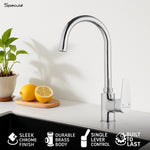 Load image into Gallery viewer, Nyra Single Lever Deck-mount Kitchen Sink Mixer Tap with Swivel Spout (18 Inches) - by Specule