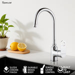 Load image into Gallery viewer, Ornamix Single Lever Deck-mount Kitchen Sink Mixer Tap with Swivel Spout (18 Inches) - by Specule