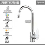Load image into Gallery viewer, Spectra Single Lever Deck-mount Kitchen Sink Mixer Tap with Swivel Spout (18 Inches) - by Specule