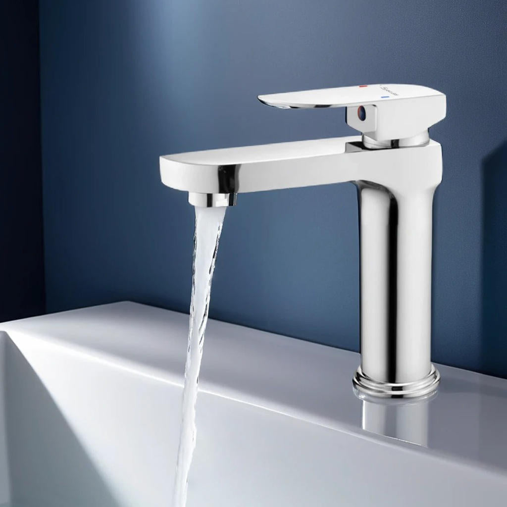 Alive Single Lever Deck-mount Wash Basin Mixer Tap - by Specule