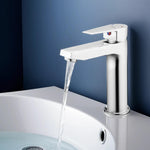 Load image into Gallery viewer, Nyra Single Lever Deck-mount Wash Basin Mixer Tap - by Specule
