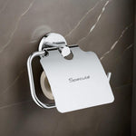 Load image into Gallery viewer, Round Stainless Steel Toilet Paper Holder - by Specule
