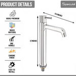 Load image into Gallery viewer, Flora Tall Body Brass Wash Basin 12 Inches Pillar Tap – by Specule
