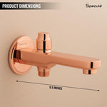 Load image into Gallery viewer, Coral Brass RoseGold Bath Tub Spout Tip-Ton - by Specule
